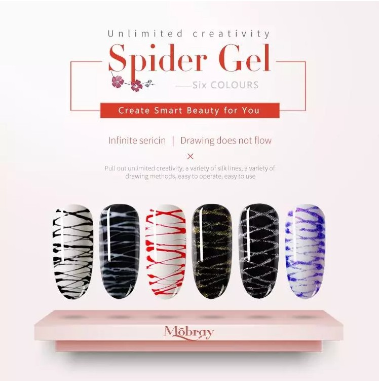 Spider nail gel polish