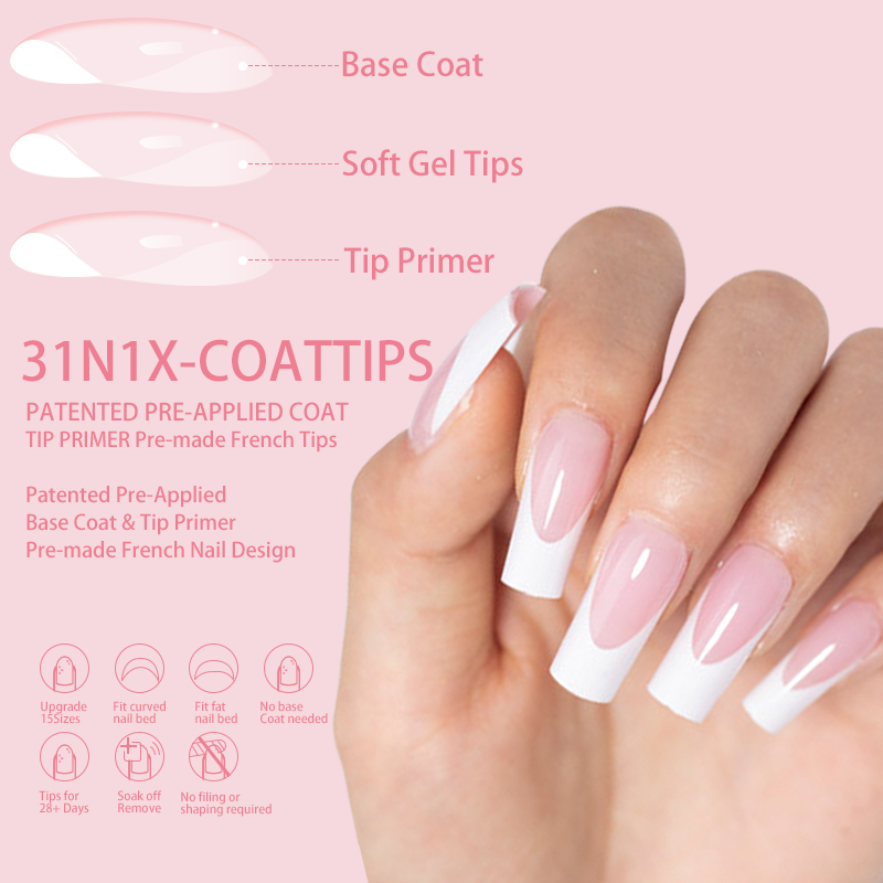Wholesale Pink Press on Nail