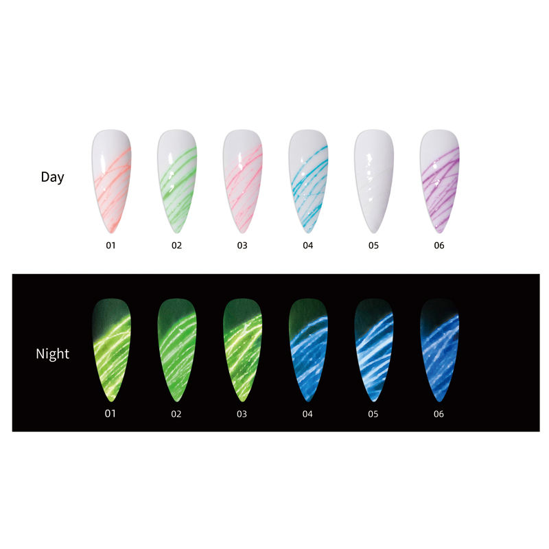 Nail manufacture art spider gel polish