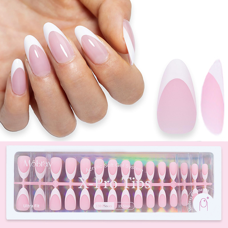 Cosmetics French Kit Tip Press On Nails