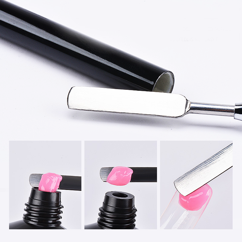 New Double-heads Acrylic Nail Art Tools Poly Gel Brush Wholesale