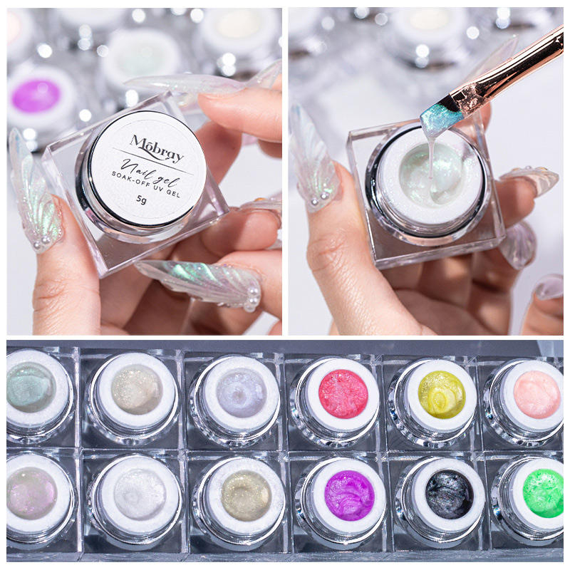 New Thread Shell Nail Gel Semi Permanent OEM ODM Supply