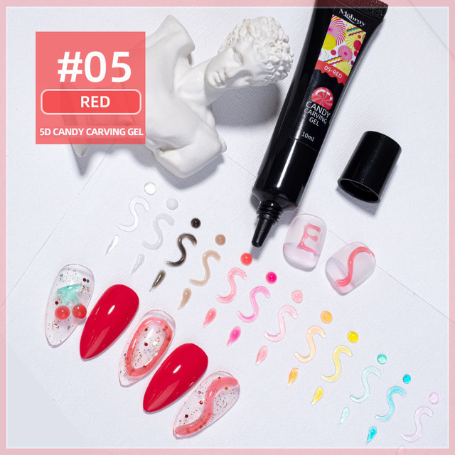 5D Soft Candy Jelly Nail Gel Polish Cute Style Free Sample