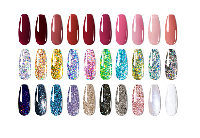 Solid Pudding Cream Gel Color Chart