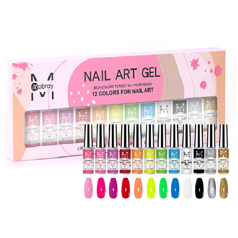 New Nail Art Gel Fluorescence Spider Gel Polish Christmas Gift Wholesale Supply