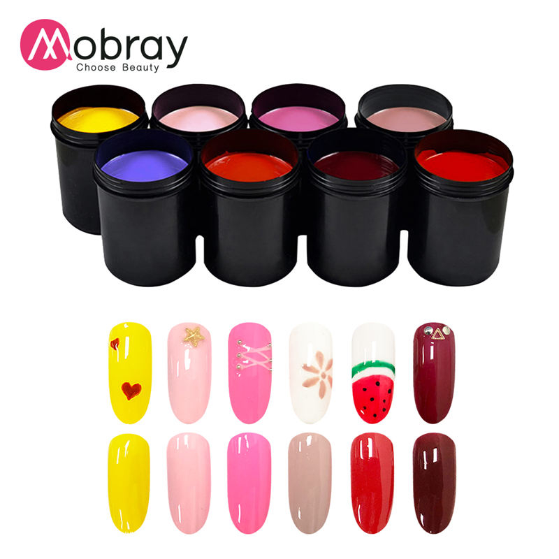 Mobray Large Bottle Kg Package Uv Gel Polish Supply Oem Service