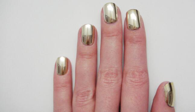 molten metallic nails