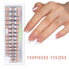 Wholesale Nude Press on Nail Fake Nails Extensions Nail Art DIY