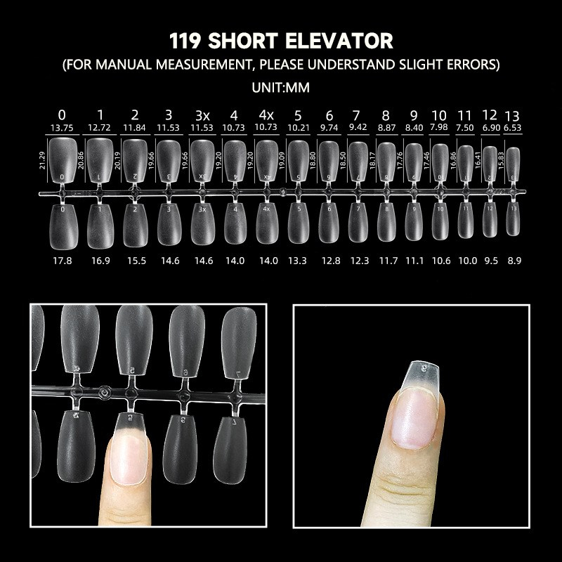 Mobray New Arrival Elevator Fake Tip Nail Free Sample