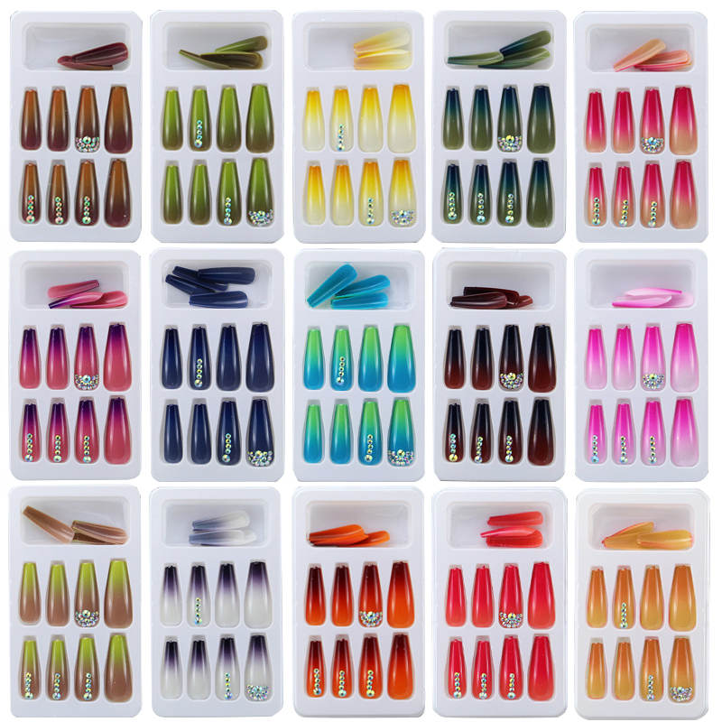 press on nail effect image