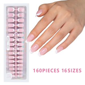 Multi Sizes Short Square Pink Fake Nails for Sale in Bulk