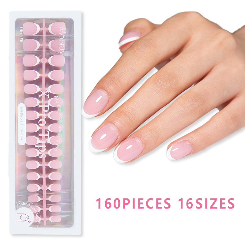 Short Pink Press on Nail From Manufacturer