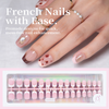 Cosmetics French Kit Tip Press On Nails