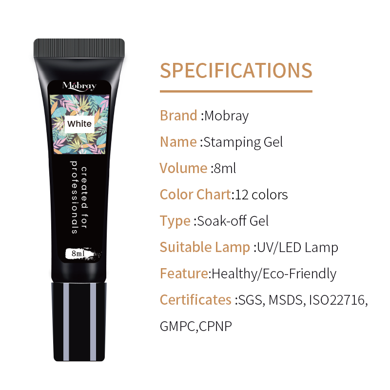 2021 New Wholesale Art Gel Polish Stamping Gel OEM ODM Free Sample