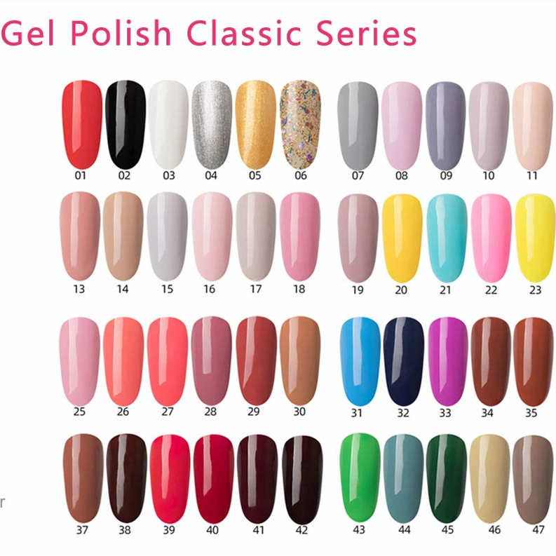 Mobray Color Gel Nail Color Chart For 2021 Fall